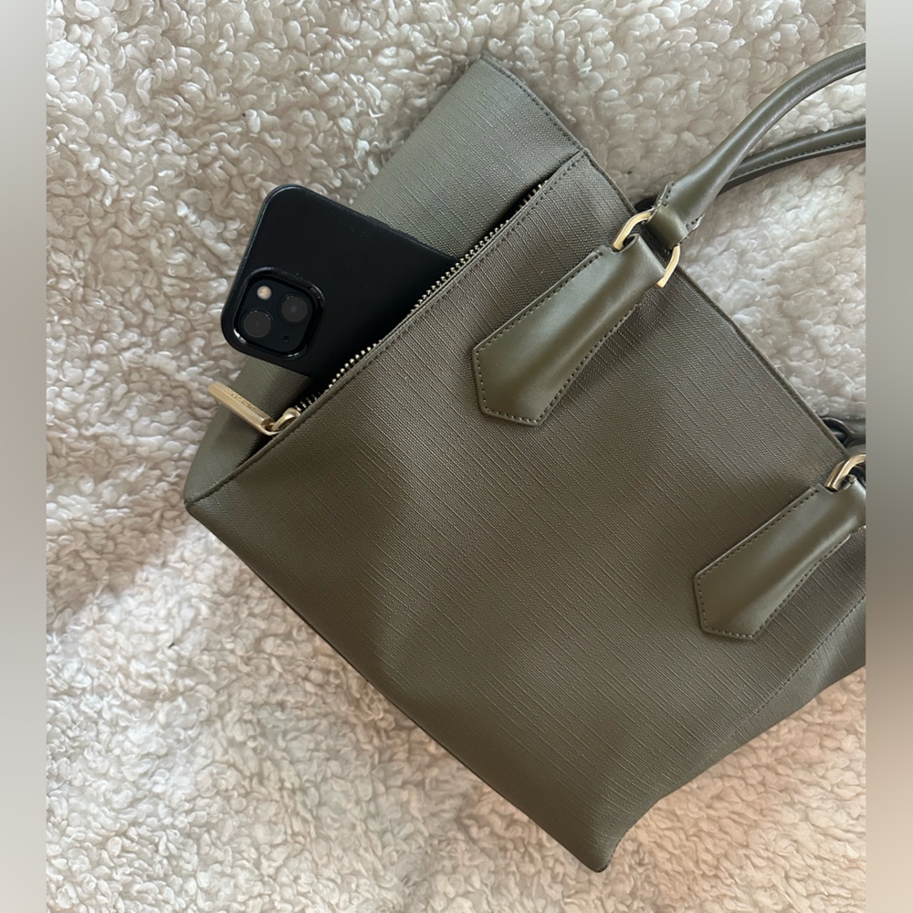 Olive Green Dagne Dover bag - Picture 2 of 15